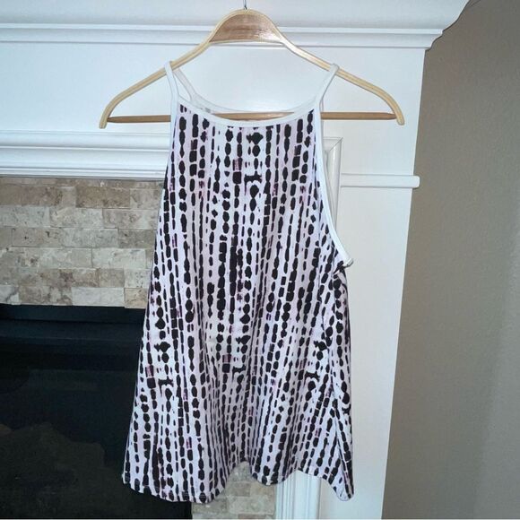 Torrid Multi Tie-Dye High Neck Foxy Tank Top Shirt 1X - Picture 2 of 3